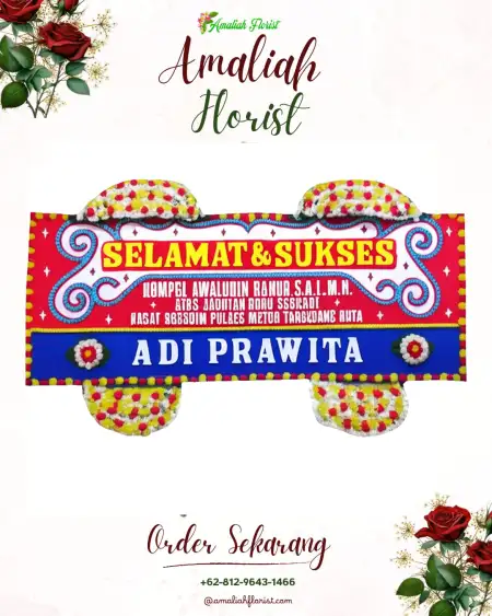 Papan Bunga Ucapan Selamat Bengkayang