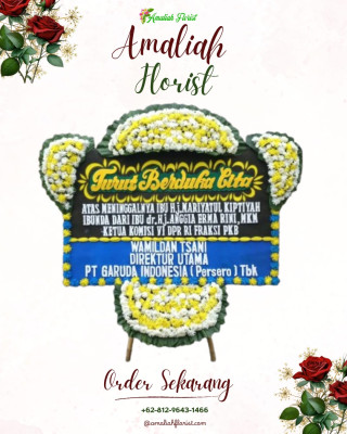 Papan Bunga Duka di Bengkayang