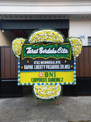 Papan Bunga Duka di Bengkayang